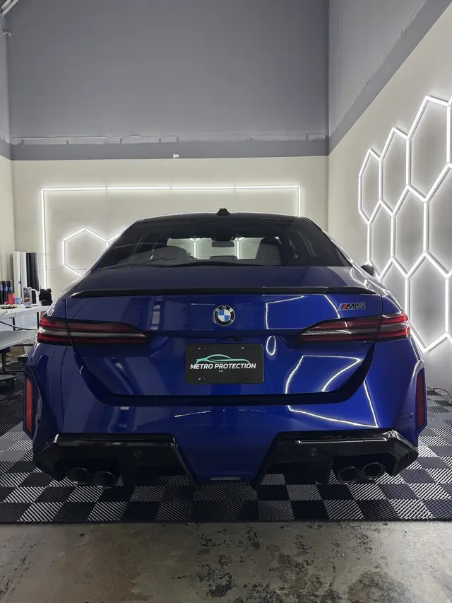 BMW M5 PPF at Metro Protection ATL in Alpharetta, GA