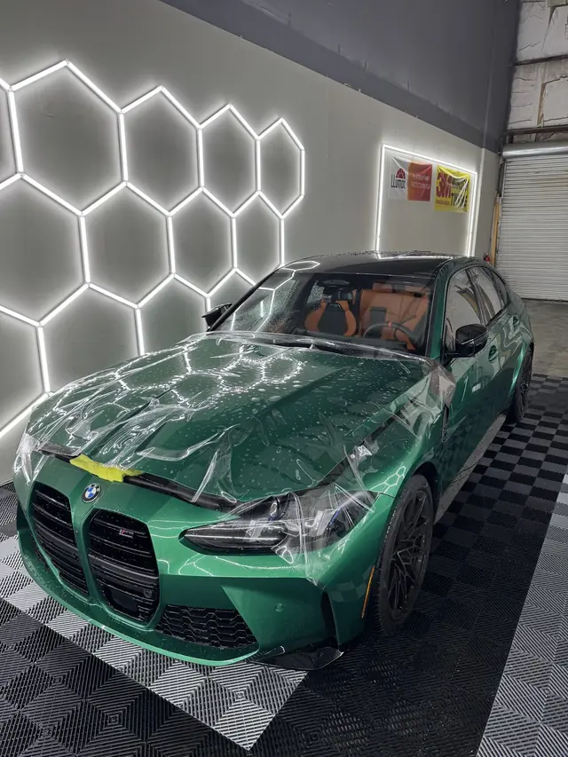 Green M3 PPF at Metro Protection ATL in Alpharetta, GA